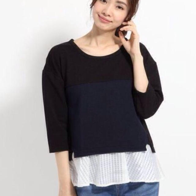 GLOBAL WORK(グローバルワーク)のGLOBAL WORKS♡フリルtops レディースのトップス(カットソー(長袖/七分))の商品写真