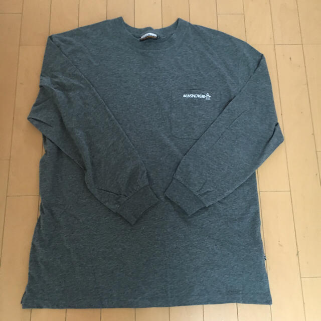 Munsingwear(マンシングウェア)の新品  ロンT  グレー メンズのトップス(Tシャツ/カットソー(七分/長袖))の商品写真