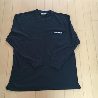 マンシングウェア(Munsingwear)のブラック  ロンT  新品(Tシャツ/カットソー(七分/長袖))