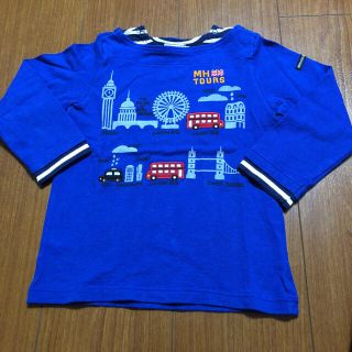 ミキハウス(mikihouse)のミキハウス ボートネック ロンT 100cm(Tシャツ/カットソー)