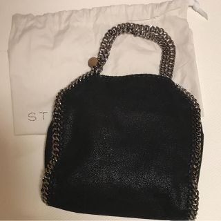 ステラマッカートニー(Stella McCartney)の美品  正規品 ステラマッカートニー ファラベラミニ ブラック(ショルダーバッグ)