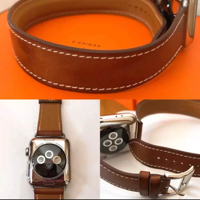 Hermes(エルメス)のエルメスアップルウオッチ3 レディースのファッション小物(腕時計)の商品写真