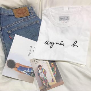 アニエスベー(agnes b.)のagnes b. アニエス ベー  ロゴTシャツ(Tシャツ(半袖/袖なし))