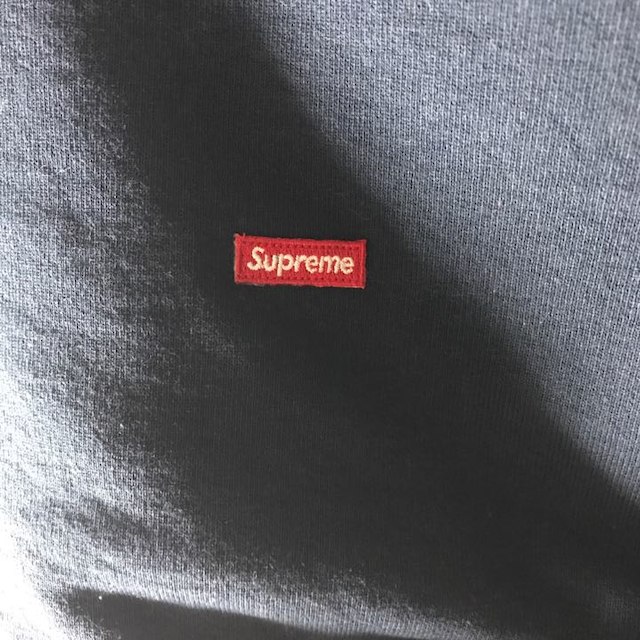 Supreme - supreme ミニボックスロゴジップフーディー ネイビー M 新品 ...