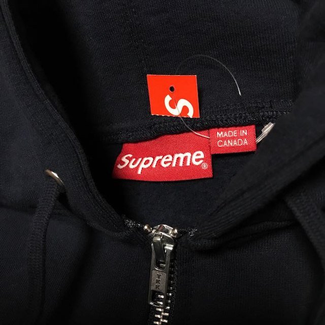 Supreme - supreme ミニボックスロゴジップフーディー ネイビー M 新品