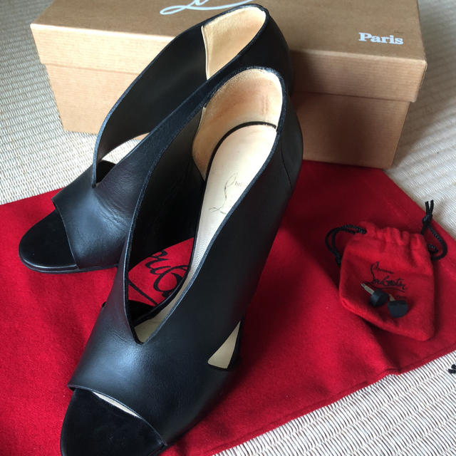 Christian Louboutin 黒パンプス サイズ36 数回着用 上品 9310円引き