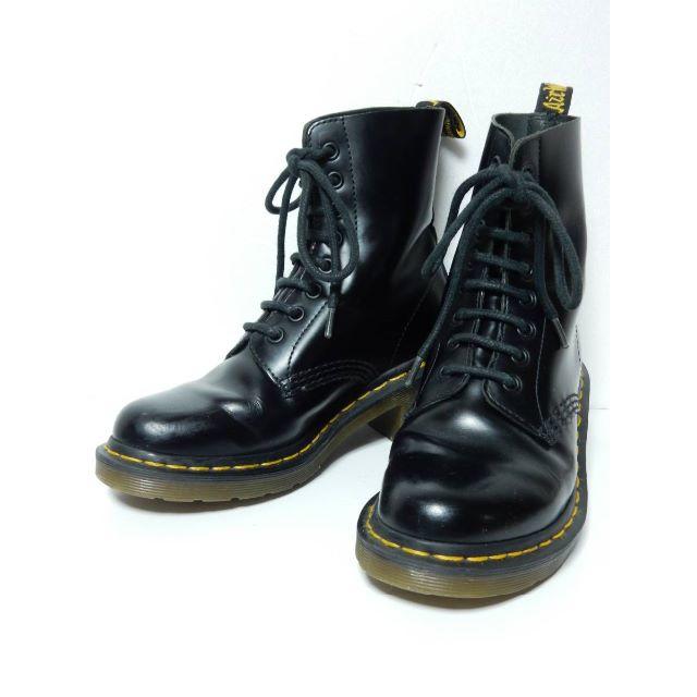 Dr.Martens(ドクターマーチン)の2018SSモデル！ドクターマーチンUK3ヒールブーツCLEMENCYEブラック レディースの靴/シューズ(ブーツ)の商品写真