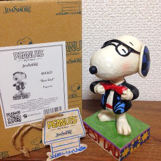 スヌーピー(SNOOPY)のスヌーピー フィギュア ジムショア JIMSHORE エネスコ(アメコミ)