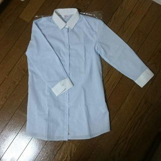 アオヤマ(青山)の洋服の青山 ☆七分丈ワイシャツ☆9号(シャツ/ブラウス(長袖/七分))