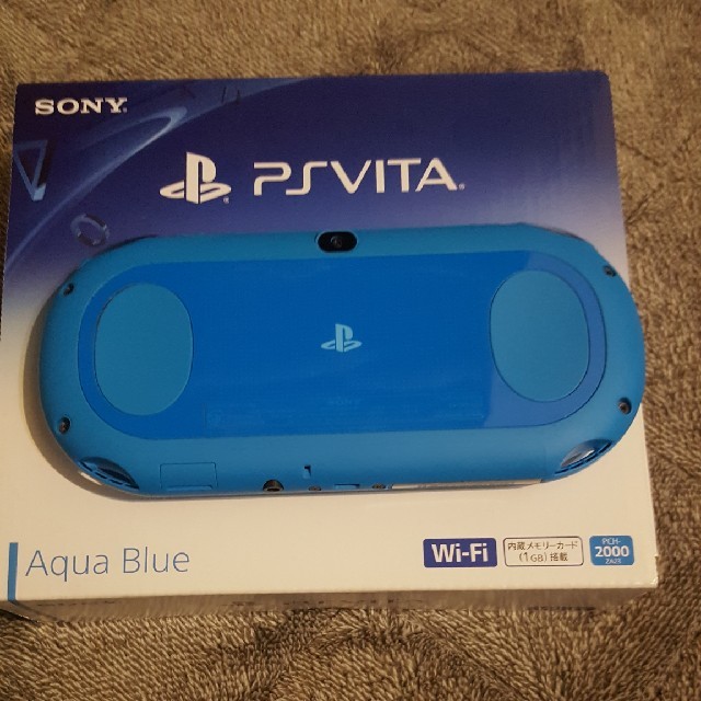 PlayStation Vita - psvita PCH-2000 aqua blue 本体のみの通販 by s.a's shop｜プレイ