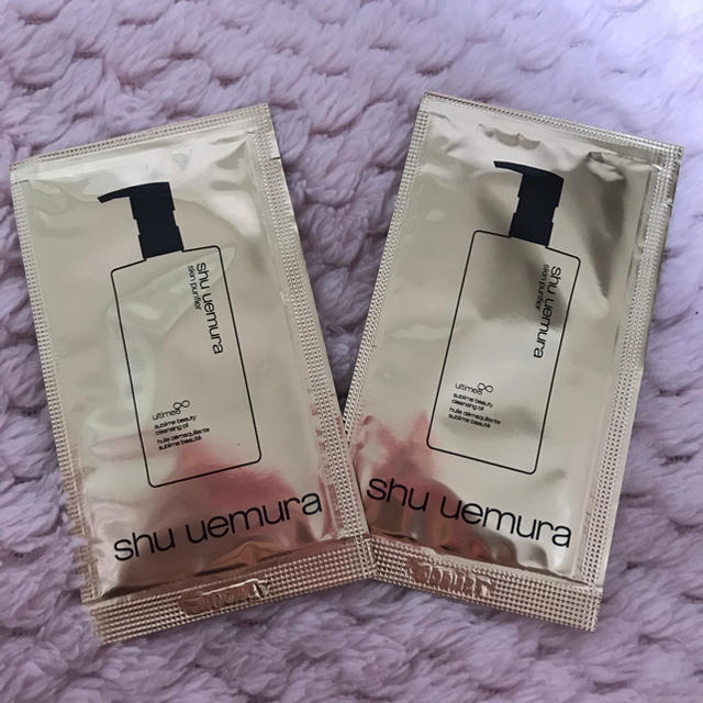 shu uemura(シュウウエムラ)のクレンジング サンプル 試供品 コスメ/美容のスキンケア/基礎化粧品(クレンジング/メイク落とし)の商品写真