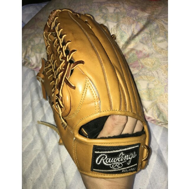 Rawlings(ローリングス)の硬式グラブ ローリングス Flasher プロモデル左利き 中古 スポーツ/アウトドアの野球(グローブ)の商品写真