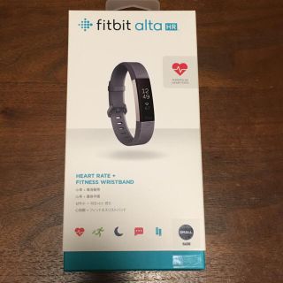 fitbit alta HR 新品未使用 ブルーグレー Sサイズ(トレーニング用品)