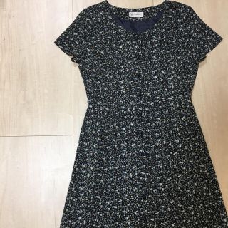 サンタモニカ(Santa Monica)のused clothing  古着 ユーロ ヴィンテージ  花柄レトロワンピース(ロングワンピース/マキシワンピース)