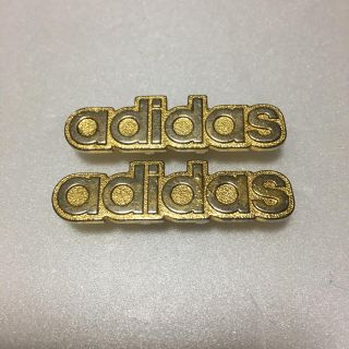 アディダス(adidas)のADIDAS アディダス メタルプレート ゴールド(スニーカー)