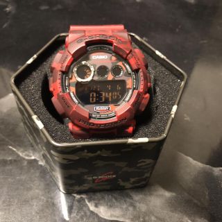 ジーショック(G-SHOCK)のわか様専用G-SHOCK MP-MGSA5-10 レッドカモフラージュ柄(腕時計(デジタル))