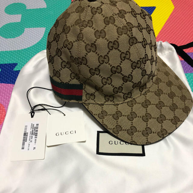 Gucci(グッチ)のGUCCI cap キャップ XL 新品未使用 国内正規品 メンズの帽子(キャップ)の商品写真