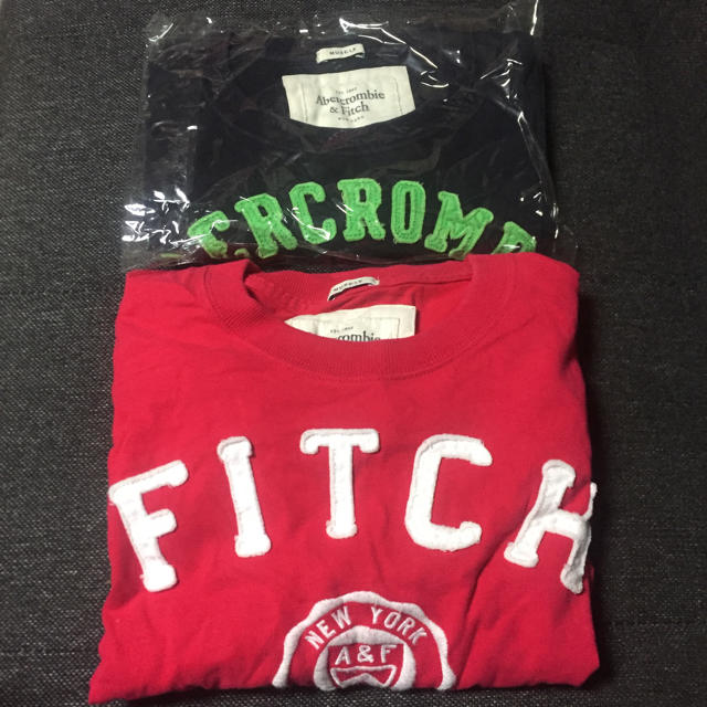 Abercrombie&Fitch(アバクロンビーアンドフィッチ)のアバクロ Tシャツ 2点！！ メンズのトップス(Tシャツ/カットソー(半袖/袖なし))の商品写真