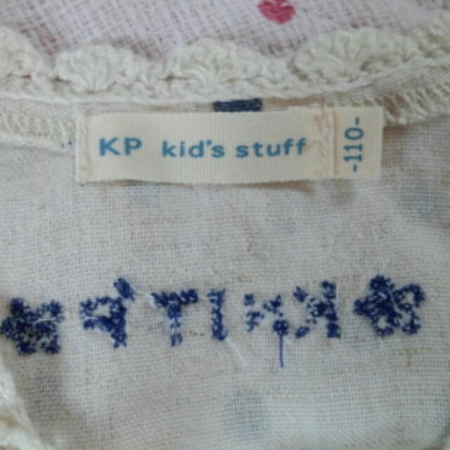 KP(ニットプランナー)のKPチュニックシャツ110 キッズ/ベビー/マタニティのキッズ服女の子用(90cm~)(その他)の商品写真