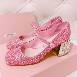 ミュウミュウ(miumiu)の新品 miumiu パンプス(ハイヒール/パンプス)