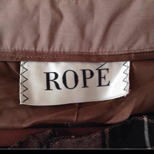 ROPE’(ロペ)のROPE チェックボトム レディースのパンツ(カジュアルパンツ)の商品写真