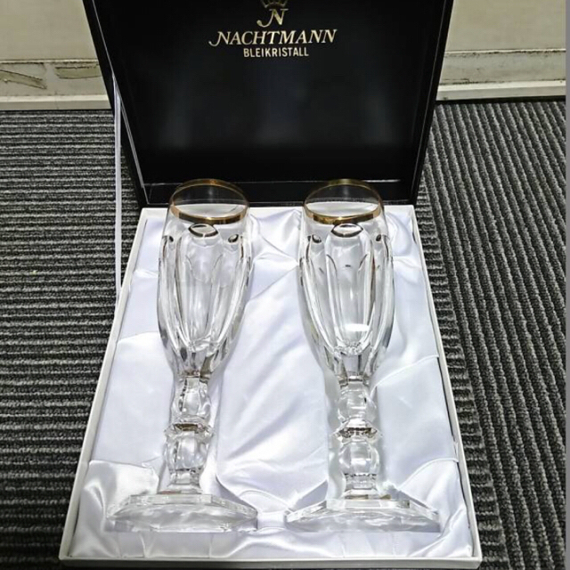 Nachtmann(ナハトマン)のシャンパングラス ナハトマン クリスタル 食品/飲料/酒の酒(シャンパン/スパークリングワイン)の商品写真