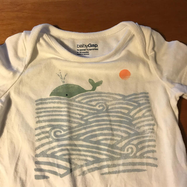 PETIT BATEAU(プチバトー)のロンパース 3枚セット プチバトー babygap 70-80 キッズ/ベビー/マタニティのベビー服(~85cm)(ロンパース)の商品写真