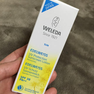 ヴェレダ(WELEDA)の新品未使用 ヴェレダ エーデルワイス uvプロテクト WELEDA(日焼け止め/サンオイル)