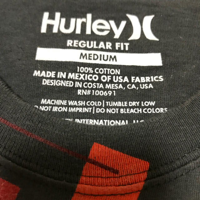 Hurley(ハーレー)のHurley ハーレー メンズ Tシャツ グレー  サーフィン サーファー メンズのトップス(Tシャツ/カットソー(半袖/袖なし))の商品写真