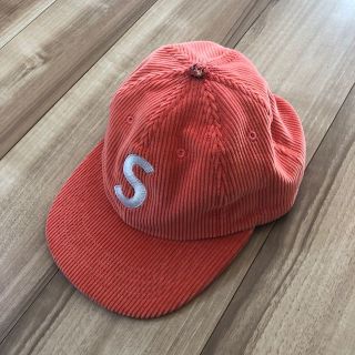 シュプリーム(Supreme)のSupreme  Sロゴ  キャップ  激安  コーデュロイ(その他)