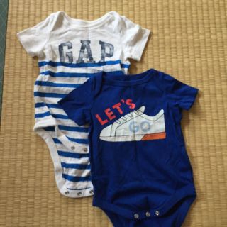 ベビーギャップ(babyGAP)のベビーギャップ 3-6ヶ月 2点セット(ロンパース)