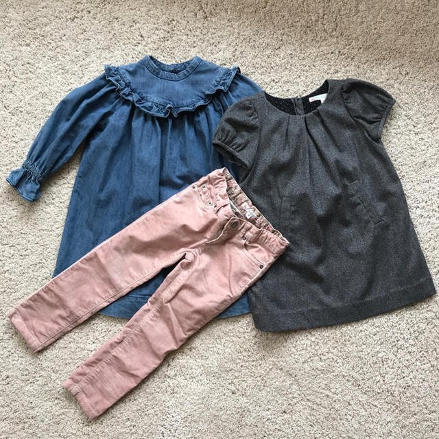 当日出荷 ボンポワン サイズ3セット BABY Bonpoint キッズ服女の子用