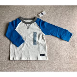 ギャップキッズ(GAP Kids)の新品未使用 ギャップ キッズ ロングスリーブTシャツ 長袖ロンT 12m 18m(Ｔシャツ)