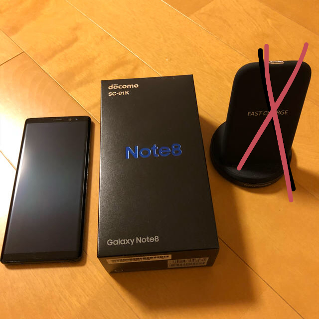 SAMSUNG(サムスン)の値下げしました‼️galaxy   note8 SIMフリー スマホ/家電/カメラのスマートフォン/携帯電話(スマートフォン本体)の商品写真