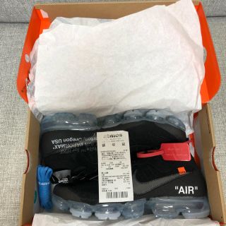 ナイキ(NIKE)のNike off white vapormax 28(スニーカー)