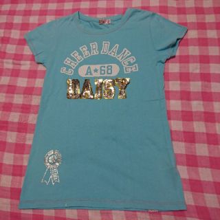 ディジーラバーズ(DAISY LOVERS)のデイジーラバーズ★Tシャツ 160cm サックス スパンコール(その他)