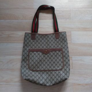 グッチ(Gucci)のオールドグッチシェリーライントートバック(トートバッグ)