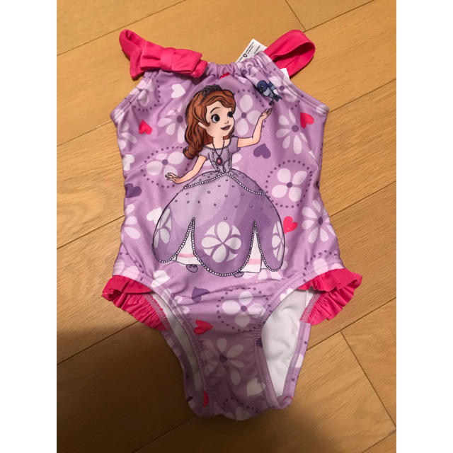 Disney(ディズニー)のプリンセスソフィア 水着 キッズ/ベビー/マタニティのキッズ服女の子用(90cm~)(水着)の商品写真