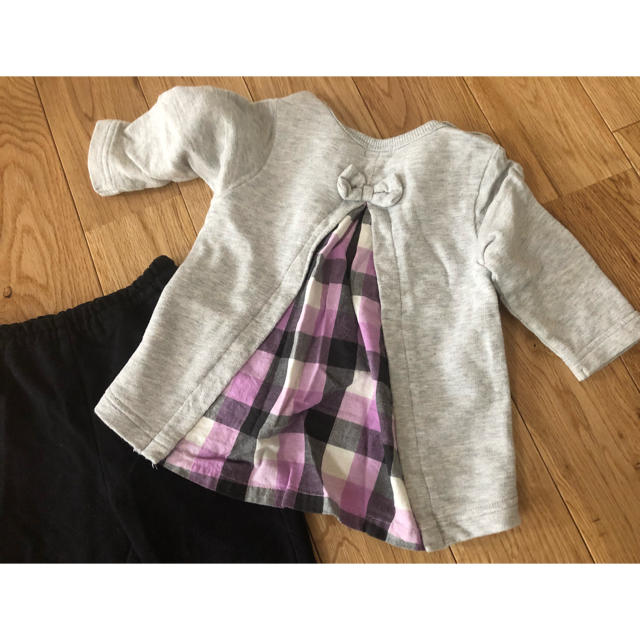 KP(ニットプランナー)のKPニットプランナー 70上下セット キッズ/ベビー/マタニティのキッズ服女の子用(90cm~)(Tシャツ/カットソー)の商品写真