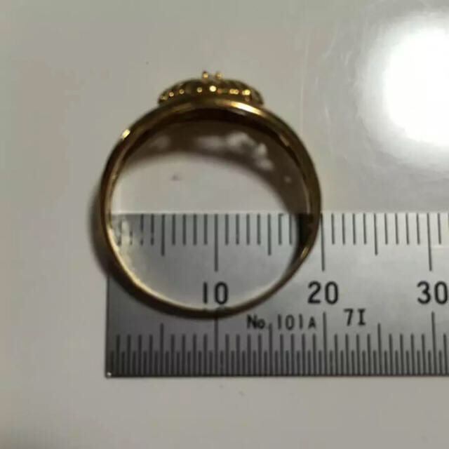 【お値下げ】18金 指輪 レディースのアクセサリー(リング(指輪))の商品写真