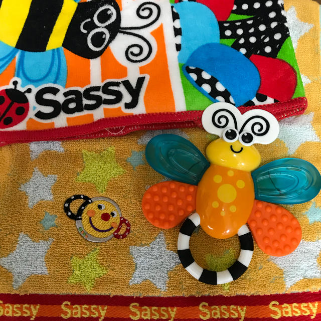 Sassy(サッシー)のお値下げしました。Sassyセット キッズ/ベビー/マタニティのおもちゃ(知育玩具)の商品写真