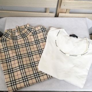 バーバリー(BURBERRY)のBURBERRY LONDON バーバリー Ｔシャツ セット チェック (Tシャツ(半袖/袖なし))