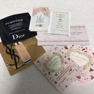 レメルヴェイユーズラデュレ(Les Merveilleuses LADUREE)のLADUREEなど*化粧品サンプルおまとめ/Dior(サンプル/トライアルキット)