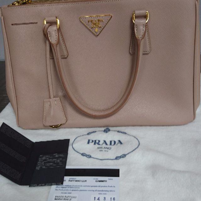最終値下げ PRADA - PRADAプラダ サフィアーノBN1801カメオ ショルダー