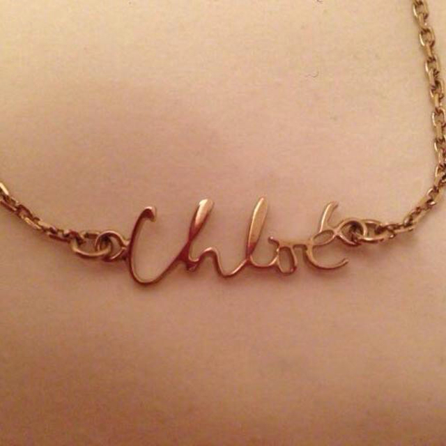 Chloe(クロエ)のChloe ゴールドネックレス レディースのアクセサリー(ネックレス)の商品写真