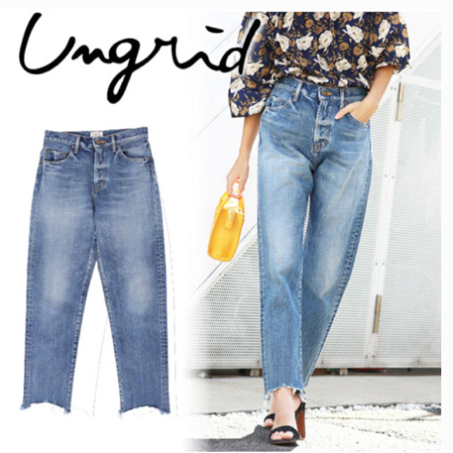 Ungrid(アングリッド)のUngrid ハイウエストデニム デニム  レディースのパンツ(デニム/ジーンズ)の商品写真