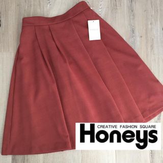 ハニーズ(HONEYS)のあーちゃん様専用❤️ハニーズ❤️ウエストゴム ピンク スカート(ひざ丈スカート)