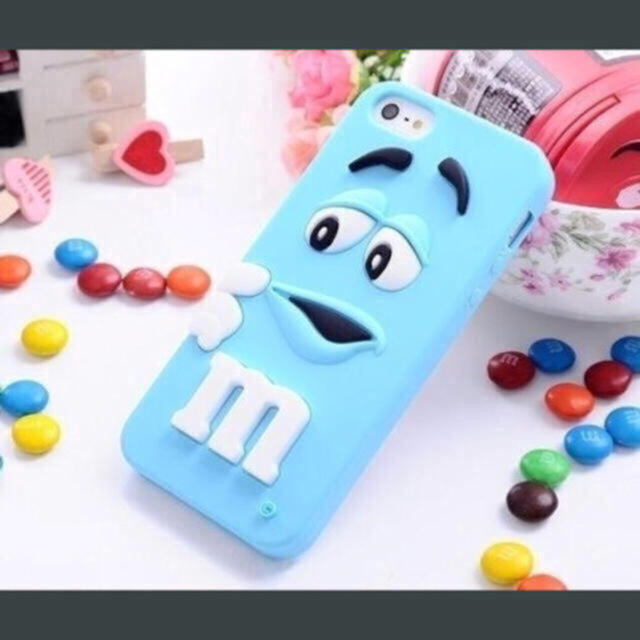 M&M(エムアンドエム)のM&ms シリコンスマホケース スマホ/家電/カメラのスマホアクセサリー(モバイルケース/カバー)の商品写真