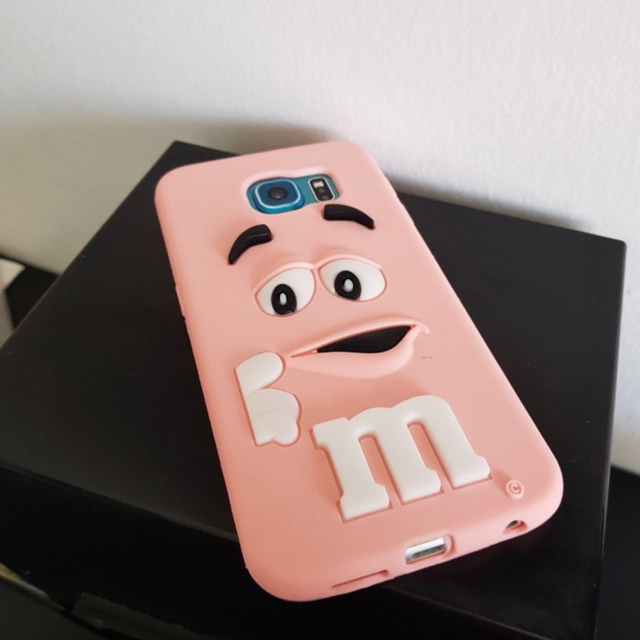 M&M(エムアンドエム)のM&ms シリコンスマホケース スマホ/家電/カメラのスマホアクセサリー(モバイルケース/カバー)の商品写真