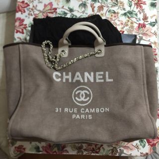 シャネル(CHANEL)のCHANEL ドーヴィル 希少 L 正規品 未使用 バッグ(ボストンバッグ)